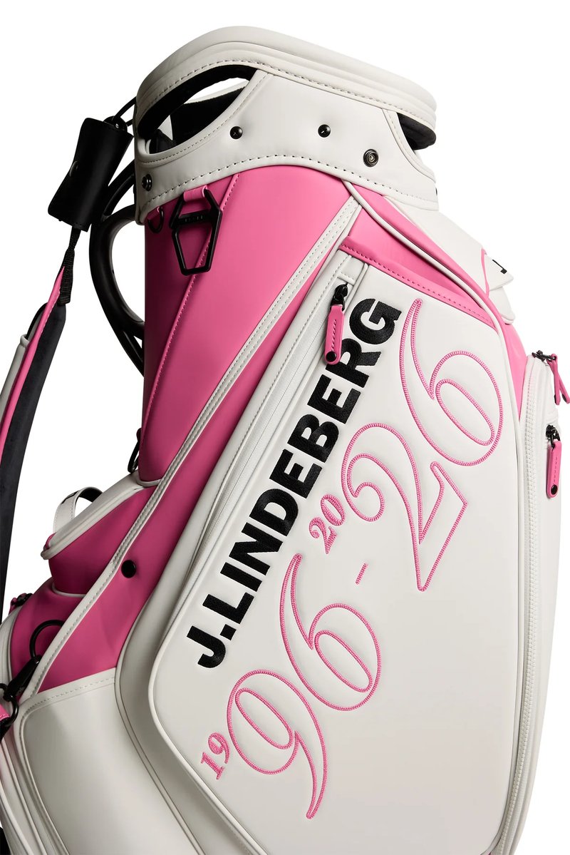 J.Lindeberg 30Y Staff Bag, bílý