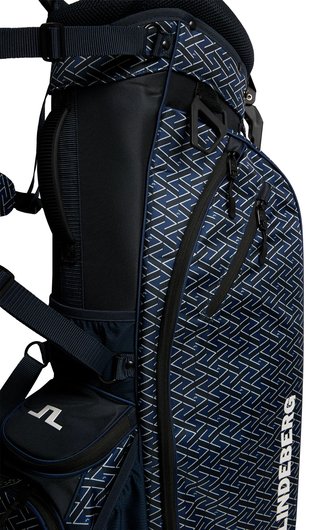 J.Lindeberg JL Flare Printed bag, Ladder Estate Navy