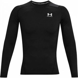 Under Armour HeatGear pánské termo triko s dlouhým rukávem, černé