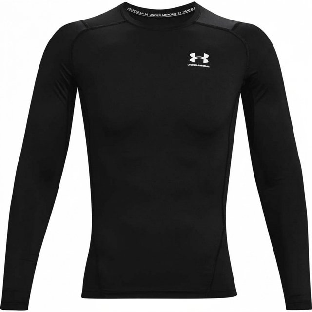 Under Armour HeatGear pánské termo triko s dlouhým rukávem, černé
