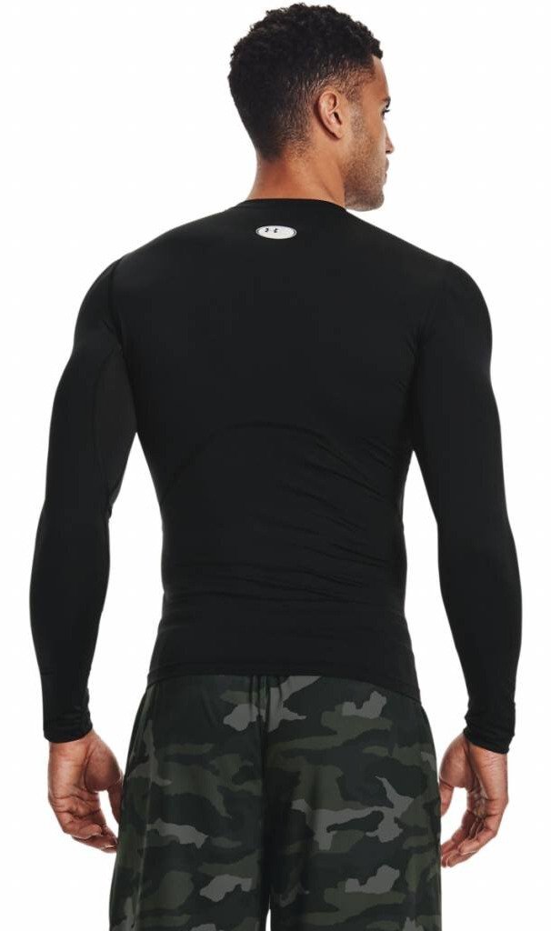 Under Armour HeatGear pánské termo triko s dlouhým rukávem, černé