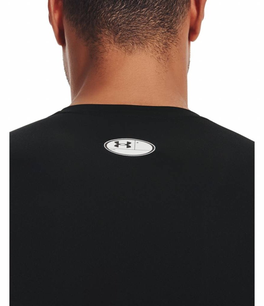 Under Armour HeatGear pánské termo triko s dlouhým rukávem, černé