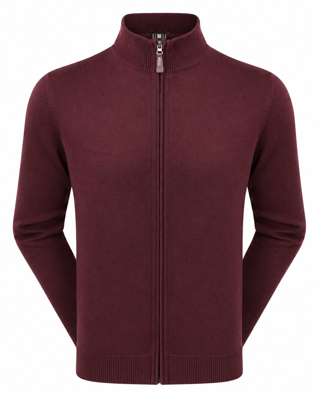 FootJoy drirelease Full-Zip Lined pánský svetr, port
