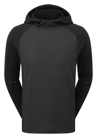 FootJoy ThermoSeries Hybrid pánská mikina s kapucí, černá