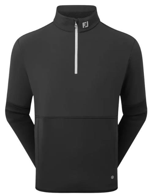 FootJoy ThermoSeries Hybrid Midlayer pánská mikina, černá