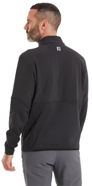 FootJoy ThermoSeries Hybrid Midlayer pánská mikina, černá