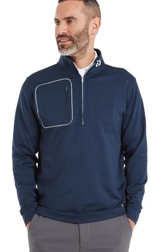 FootJoy TS Texture pánská mikina, navy