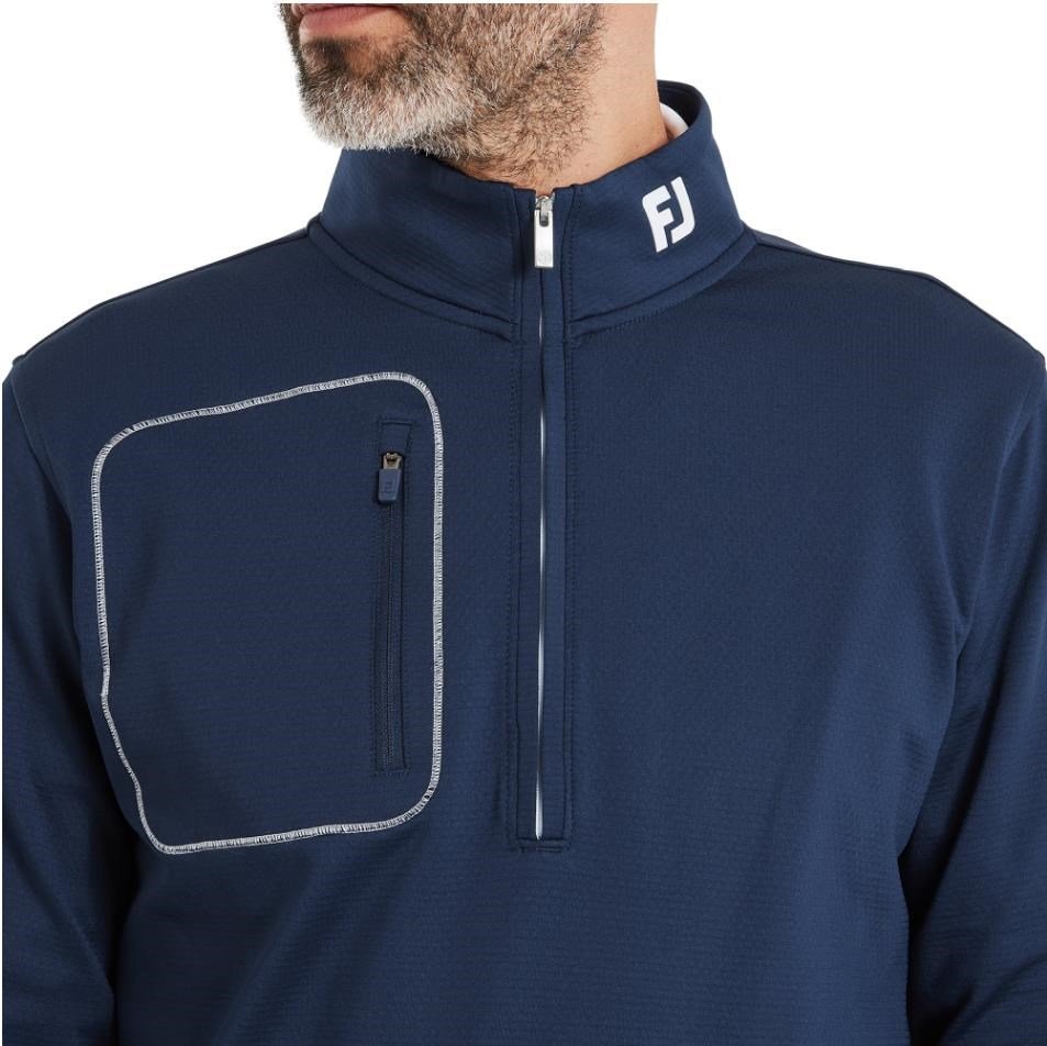 FootJoy TS Texture pánská mikina, navy