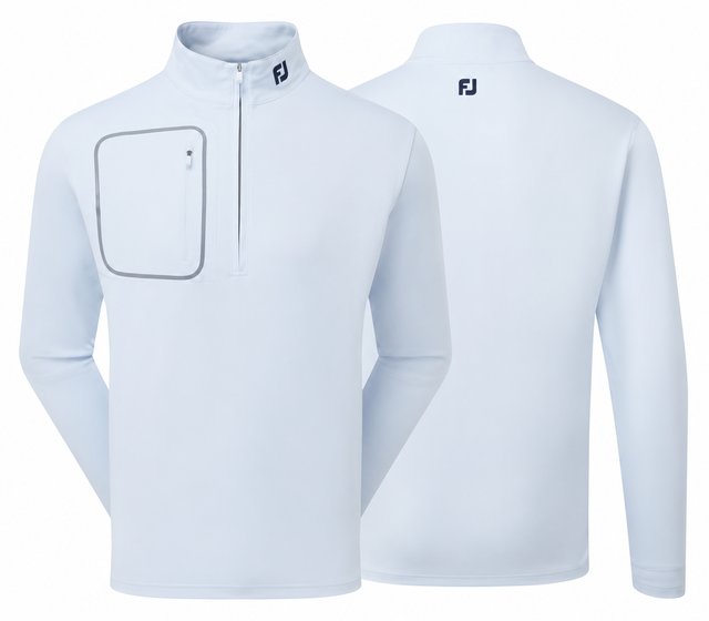 FootJoy ThermoSeries Texture Midlayer pánská mikina, mist