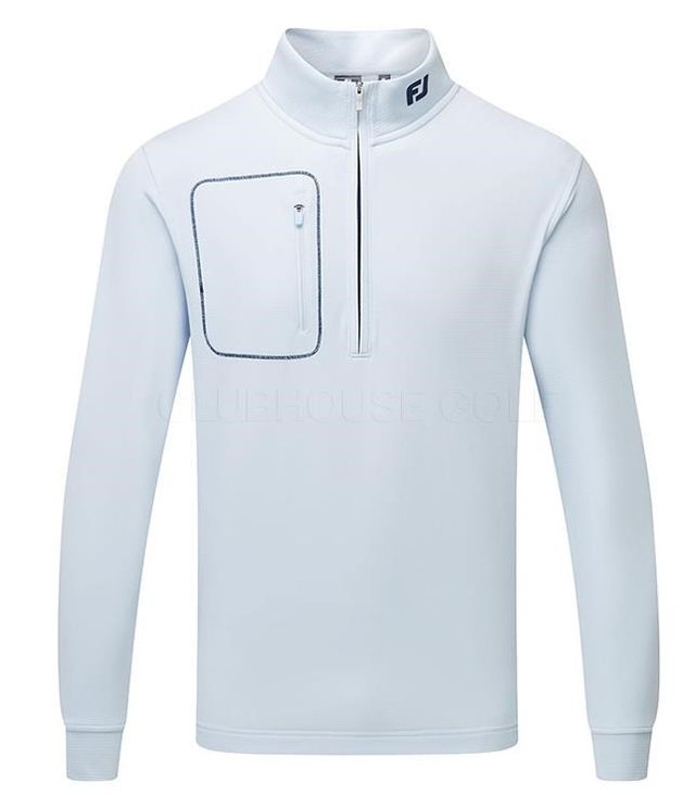 FootJoy ThermoSeries Texture Midlayer pánská mikina, mist