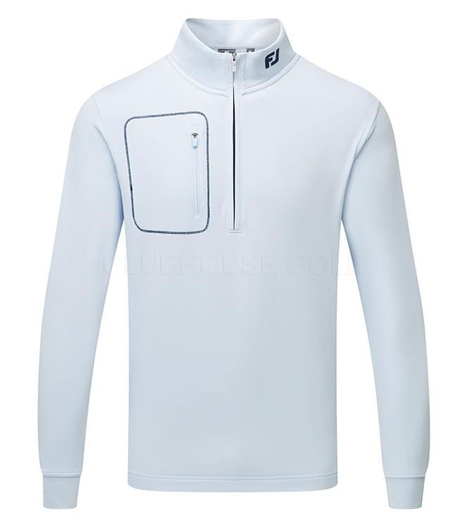 FootJoy ThermoSeries Texture Midlayer pánská mikina, mist