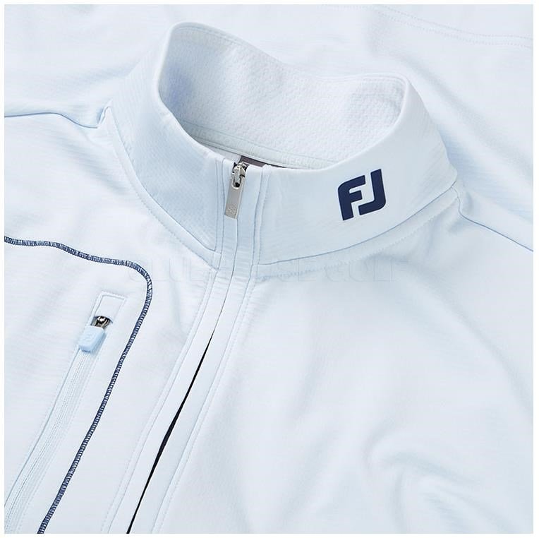 FootJoy ThermoSeries Texture Midlayer pánská mikina, mist