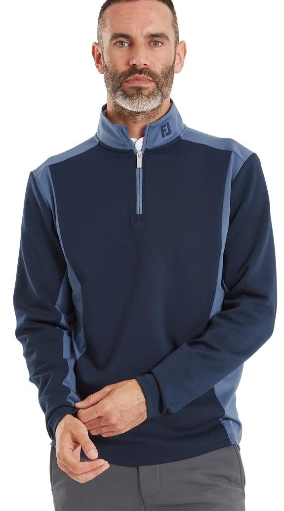 FootJoy ThermoSeries Blocked pánská mikina, navy/midnight