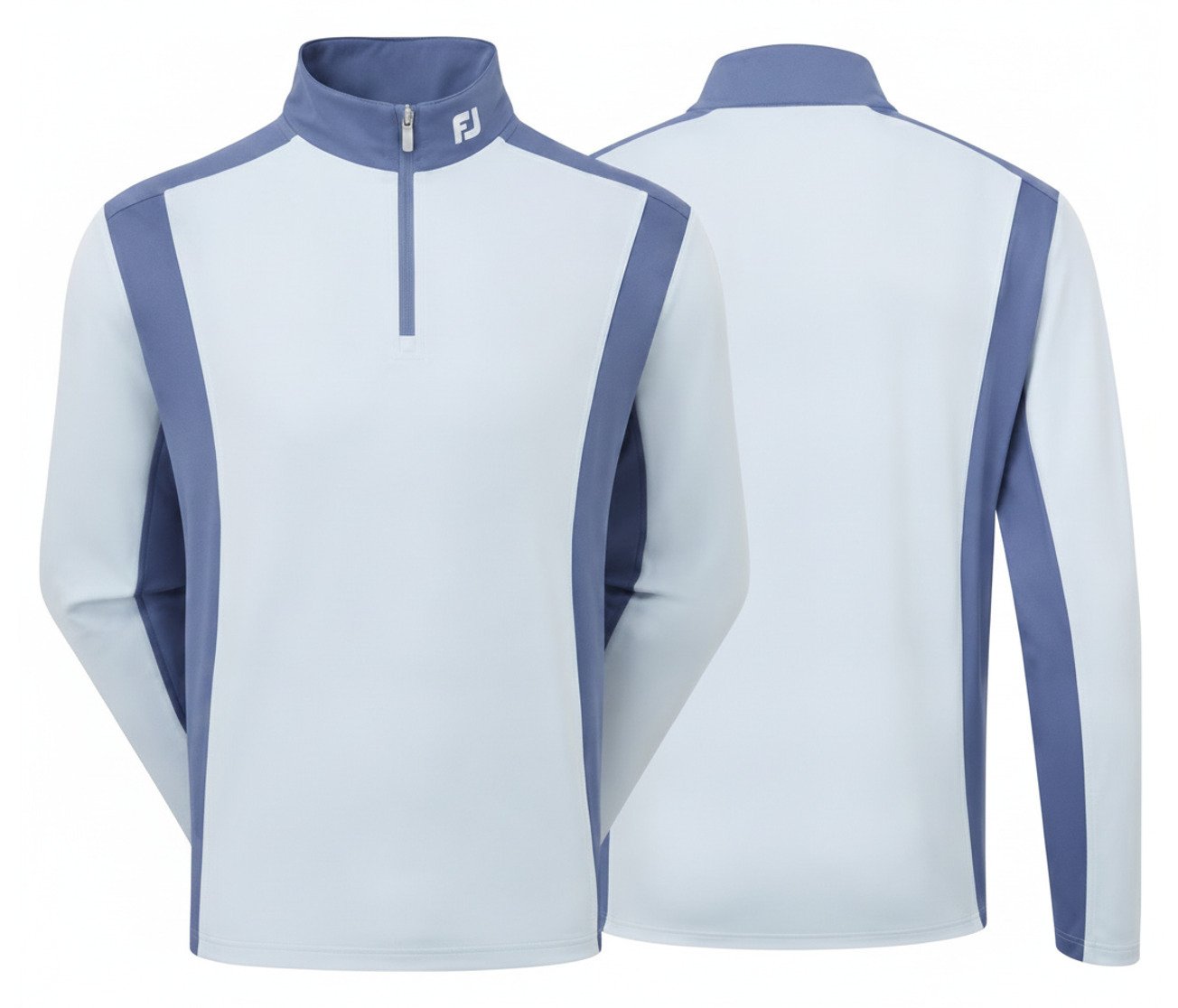 FootJoy ThermoSeries Blocked Midlayer pánská mikina, mist/midnight