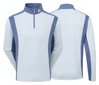 FootJoy ThermoSeries Blocked Midlayer pánská mikina, mist/midnight