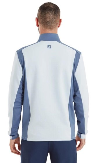 FootJoy ThermoSeries Blocked Midlayer pánská mikina, mist/midnight