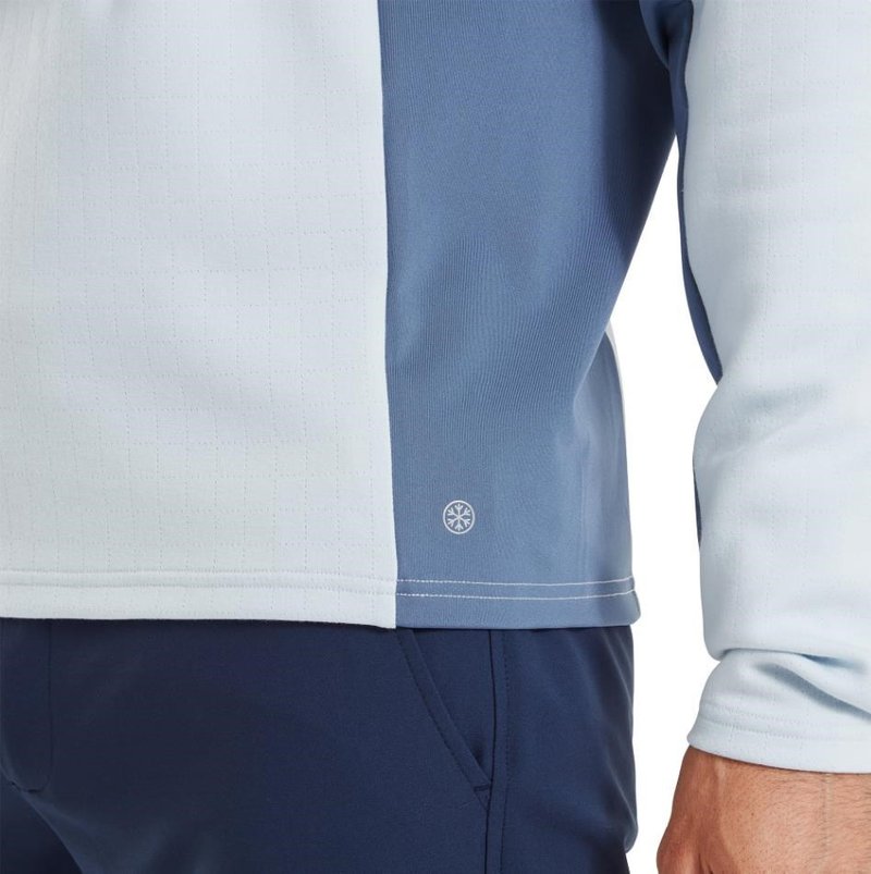 FootJoy ThermoSeries Blocked Midlayer pánská mikina, mist/midnight