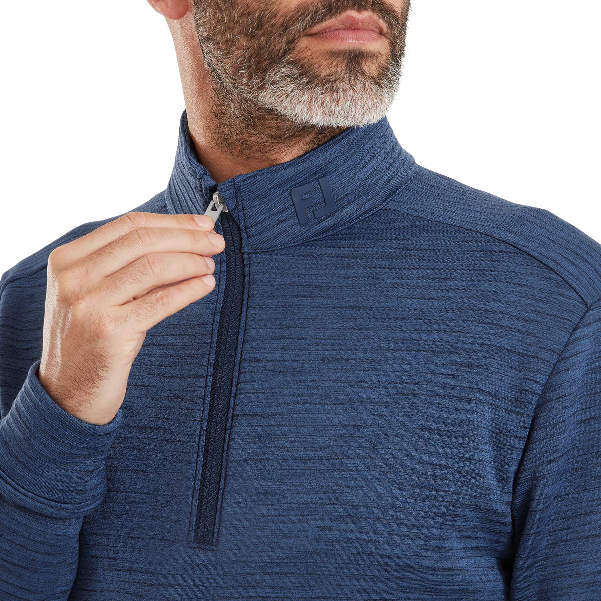 FootJoy ThermoSeries Space Dye Midlayer pánská mikina, navy
