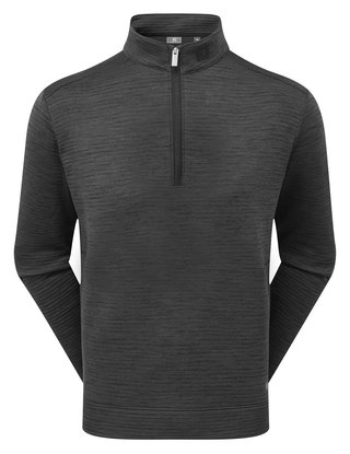 FootJoy ThermoSeries Space Dye Midlayer pánská mikina, černá