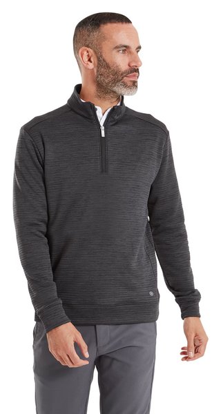 FootJoy ThermoSeries Space Dye Midlayer pánská mikina, černá