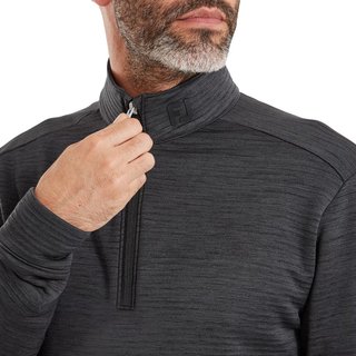 FootJoy ThermoSeries Space Dye Midlayer pánská mikina, černá