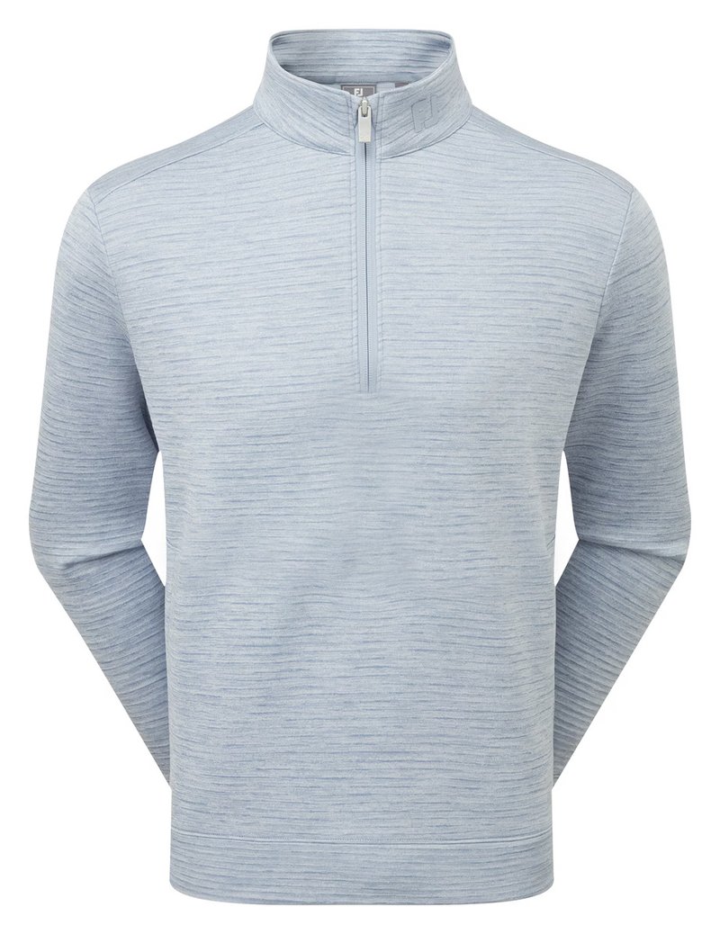 FootJoy ThermoSeries Space Dye Midlayer pánská mikina, šedá