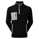 FootJoy Polar Fleece Chill-Out pánská mikina, černá/šedá