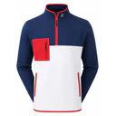 FootJoy Polar Fleece Chill-Out pánská mikina, navy/white/red