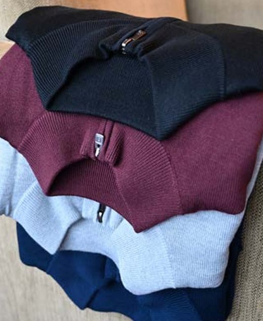 FootJoy drirelease Half-Zip Lined pánský svetr, navy