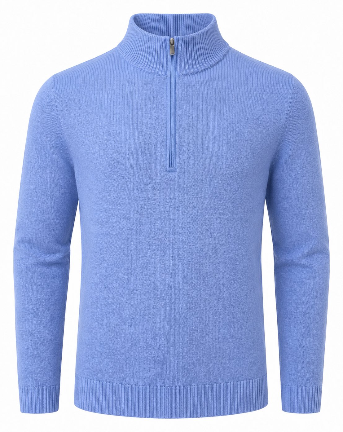 FootJoy drirelease Half-Zip Lined pánský svetr, heather blue