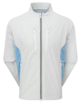 FootJoy Hydro Innovation Arcus pánská bunda, oyster grey/mid blue