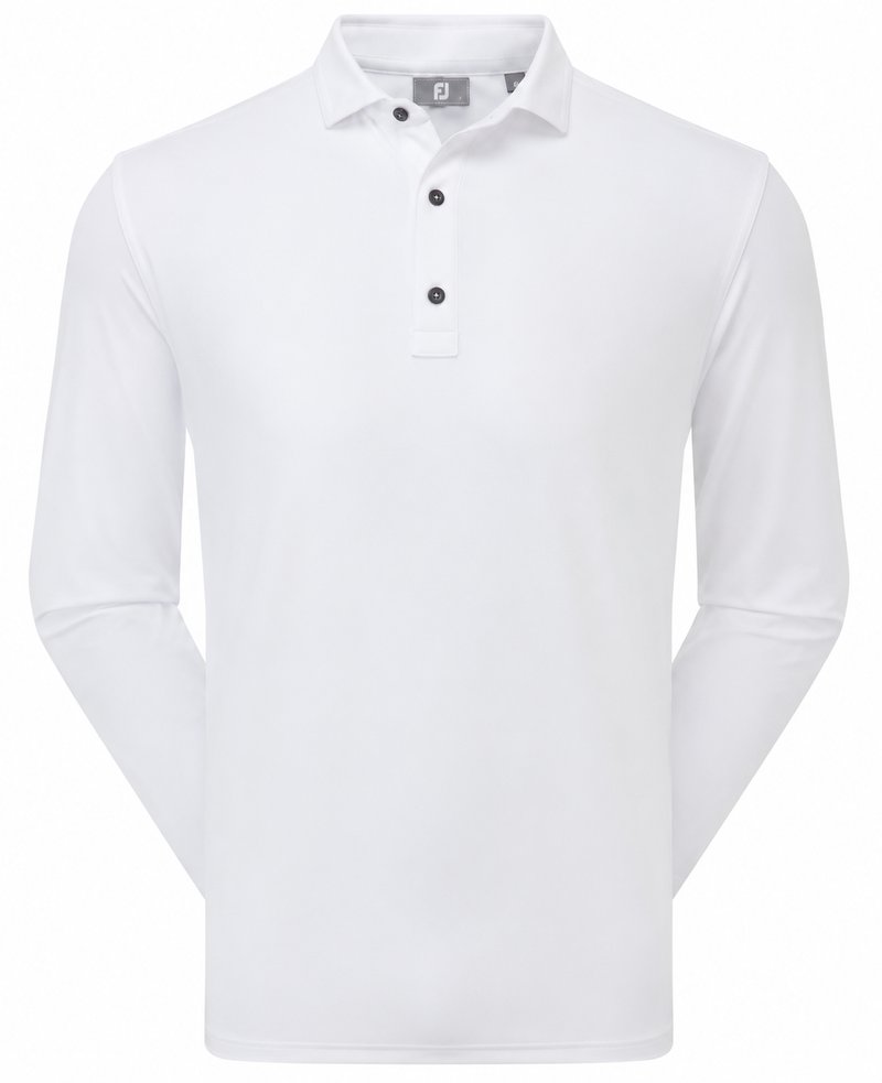 FootJoy ThermoSeries Longsleeves pánské triko, bílé