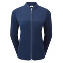 FootJoy MicroFleece Full-Zip Midlayer dámská mikina, navy