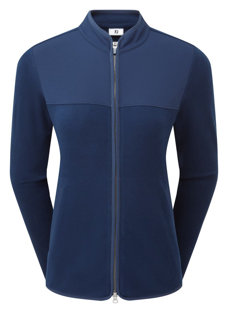 FootJoy MicroFleece Full-Zip Midlayer dámská mikina, navy