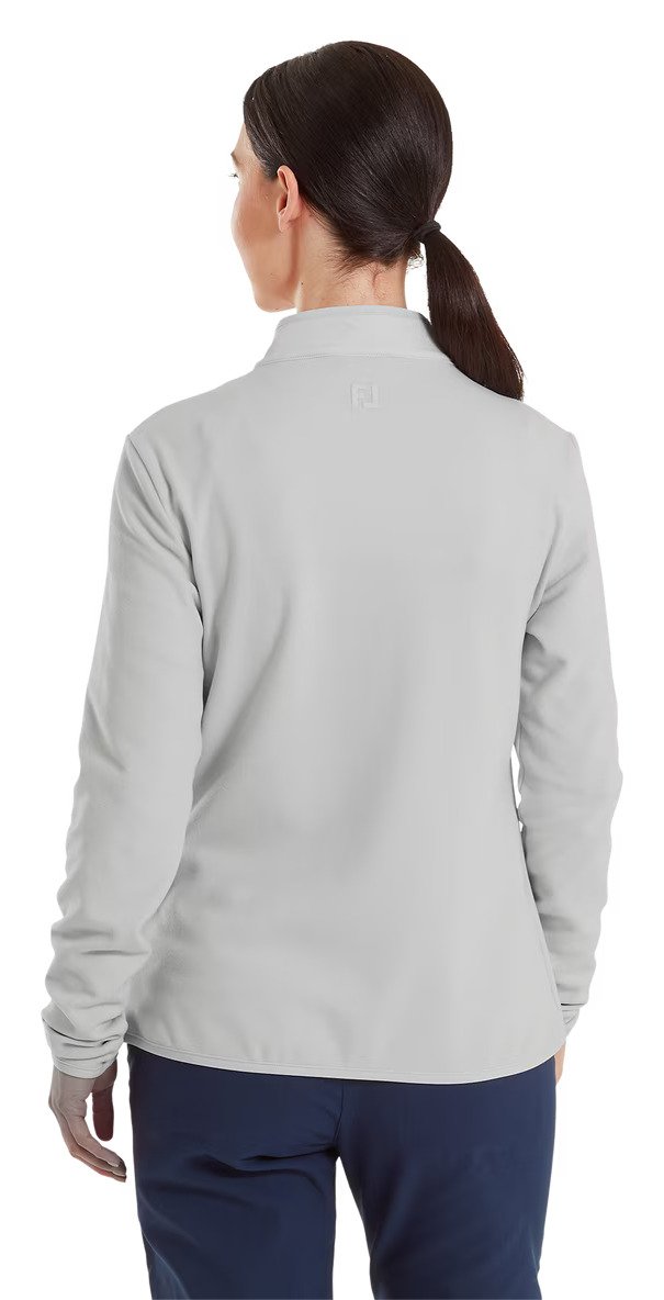 FootJoy MicroFleece Full-Zip Midlayer dámská mikina, šedá