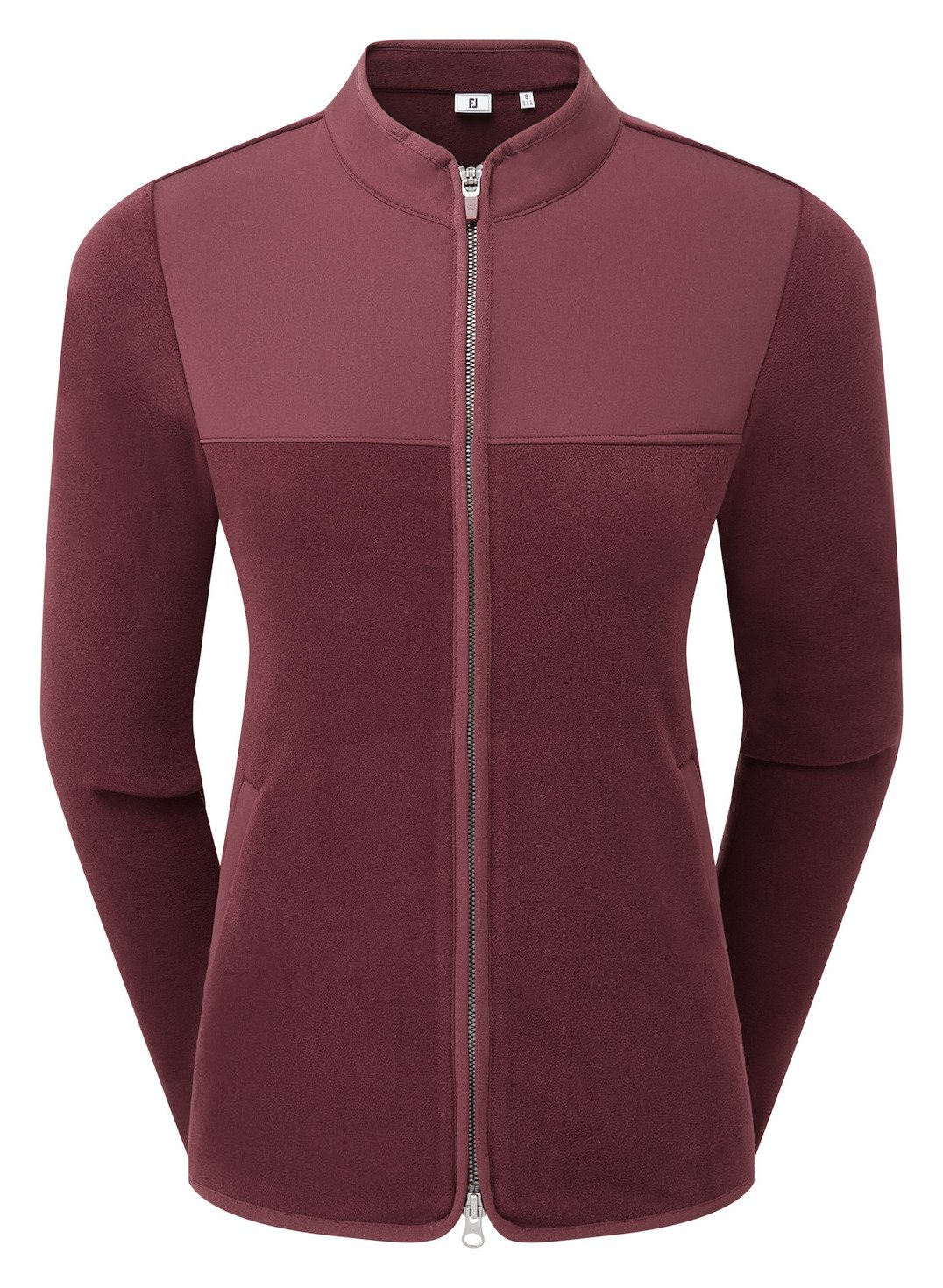 FootJoy MicroFleece Full-Zip Midlayer dámská mikina, port
