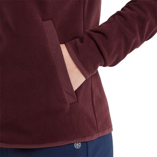 FootJoy MicroFleece Full-Zip Midlayer dámská mikina, port