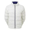 FootJoy ThermoSeries Insulated dámská bunda, off white/navy distressed plaid