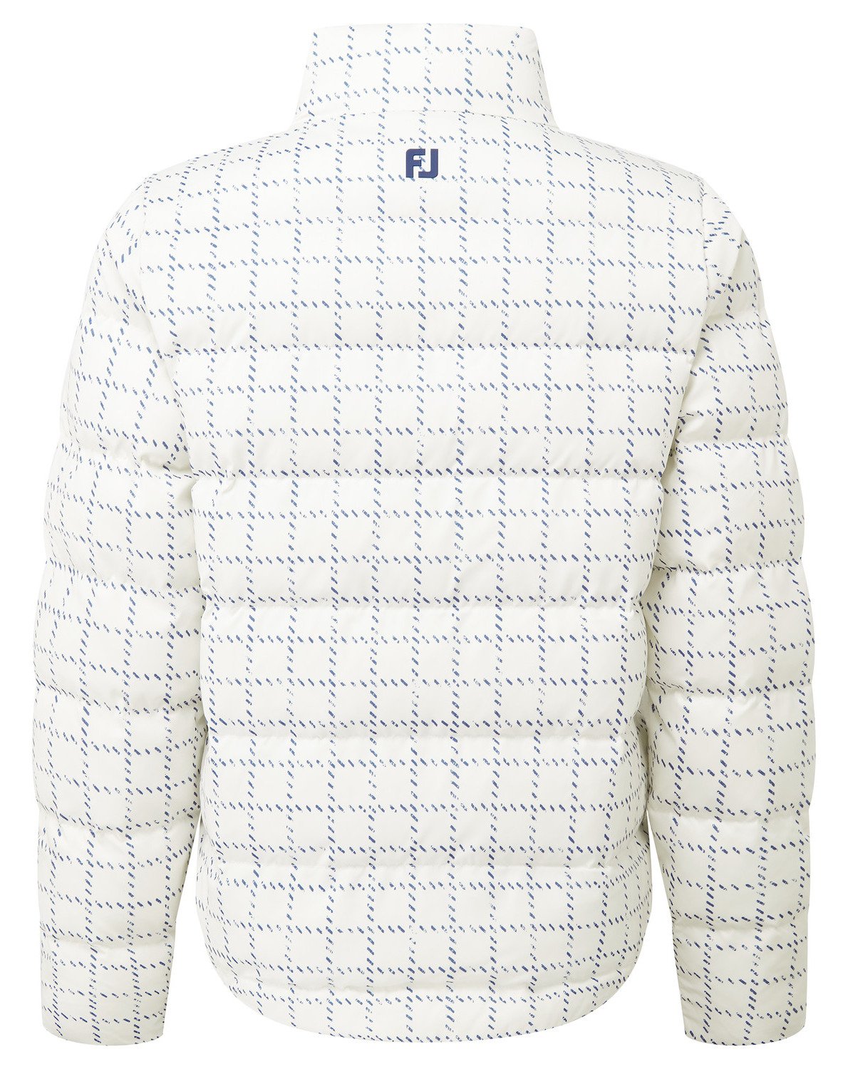 FootJoy ThermoSeries Insulated dámská bunda, off white/navy distressed plaid