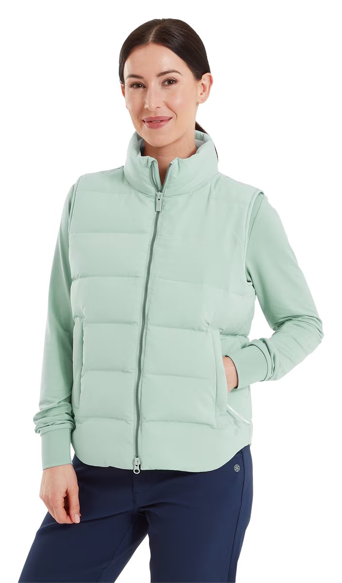 FootJoy ThermoSeries Insulated dámská vesta, eucalyptus