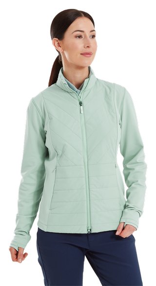 FootJoy ThermoSeries Hybrid dámská bunda, eucalyptus