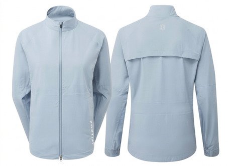 FootJoy HydroLite X dámská bunda do větru i deště, winward blue/white dot
