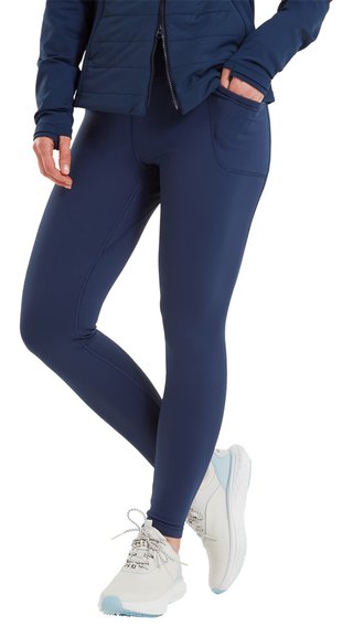 FootJoy ThermoSeries Fleece dámské legíny, navy
