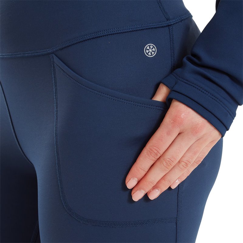 FootJoy ThermoSeries Fleece dámské legíny, navy