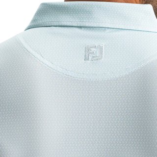 FootJoy Heritage Logo Lisle pánské polo, white/mint julep