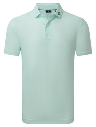 FootJoy Heritage Logo Lisle pánské polo, white/mint julep