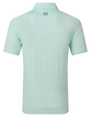 FootJoy Heritage Logo Lisle pánské polo, white/mint julep