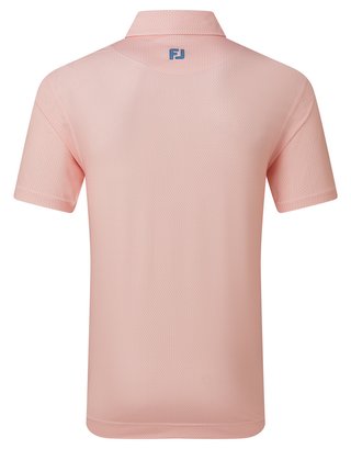 FootJoy Heritage Logo Lisle pánské polo, white/peach