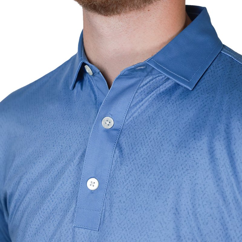 FootJoy Tailor Texture Lisle pánské triko, riviera tonal