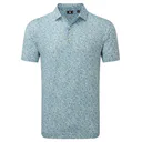 FootJoy Bloody Mary Lisle pánské triko, bílá/lavender aura/mint julep/modrá